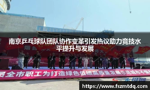 南京乒乓球队团队协作变革引发热议助力竞技水平提升与发展